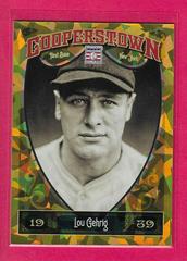 Lou Gehrig [Gold Crystal] Baseball Cards 2013 Panini Cooperstown Prices