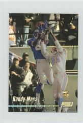 Randy Moss [Jumbo Refractor] Football Cards 1999 Stadium Club Chrome Preview Prices