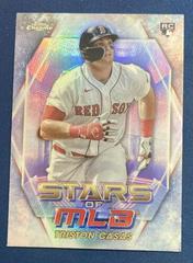 Triston Casas #SMLBC-39 Baseball Cards 2023 Topps Stars of MLB Chrome Prices
