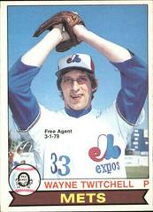 Wayne Twitchell #18 Baseball Cards 1979 O Pee Chee Prices