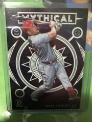 Mike Trout #M-4 Baseball Cards 2020 Panini Donruss Optic Mythical Prices