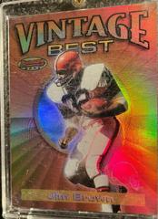 Jim Brown #VB-JB Football Cards 2001 Bowman's Best Vintage Prices