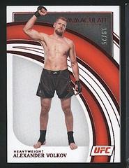 Alexander Volkov [Red] #82 Ufc Cards 2022 Panini Immaculate UFC Prices