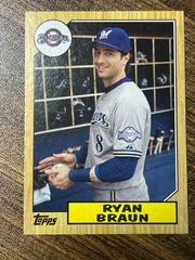 Ryan Braun #TM-1 Baseball Cards 2012 Topps 1987 Minis Prices