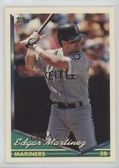 Edgar Martinez #195 Baseball Cards 1994 Topps Prices