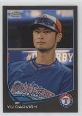 YU Darvish [Black Refractor] #MB-21 Baseball Cards 2013 Topps Chrome Update Prices