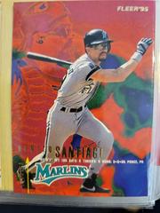 Benito Santiago #341 Baseball Cards 1995 Fleer Prices