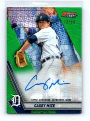 Casey Mize [Green Refractor] Baseball Cards 2019 Bowman's Best of 2019 Autographs Prices