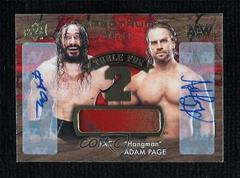 PAC, Hangman Adam Page [Autograph] Wrestling Cards 2021 Upper Deck AEW Spectrum Table for 2 Relics Prices
