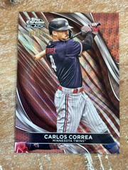 Carlos Correa [Rose Gold Wave Refractor] #98 Baseball Cards 2024 Topps Chrome Black Prices