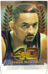 Juwan Howard [Refractor] Basketball Cards 1997 Topps Chrome Topps 40 Prices
