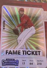 Shohei Ohtani [Fame] #100 Baseball Cards 2021 Panini Contenders Prices