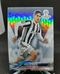 Paulo Dybala [Refractor] Soccer Cards 2017 Topps Chrome UEFA Champions League Prices