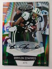 Braylon Edwards [Mirror Gold Autograph] Football Cards 2010 Panini Certified Prices