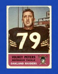 Volney Peters Football Cards 1962 Fleer Prices