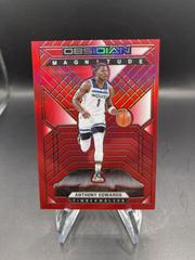 Anthony Edwards [Red Flood] Basketball Cards 2021 Panini Obsidian Magnitude Prices