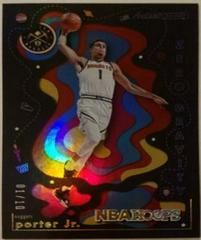 Michael Porter Jr. [Holo Artist Proof Gold] Basketball Cards 2021 Panini Hoops Zero Gravity Prices
