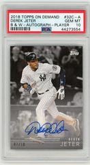 Derek Jeter [Autograph Player] #32C-A Baseball Cards 2018 Topps on Demand Black & White Prices