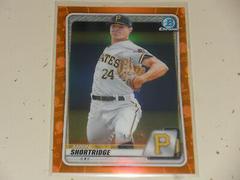 Aaron Shortridge [Orange] #BD-101 Baseball Cards 2020 Bowman Draft Prices
