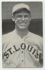 George Sissler [Sisler] Baseball Cards 1925 Exhibits Prices