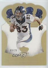 Wes Welker [Gold Holo Die Cut] #100 Football Cards 2013 Panini Crown Royale Prices