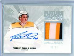 Philip Tomasino Hockey Cards 2021 SP Authentic Future Watch Auto Patch Prices