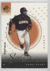Barry Bonds #102 Baseball Cards 2000 SP Authentic Prices