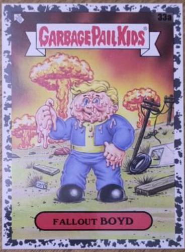 Fallout Boyd #33a Garbage Pail Kids Intergoolactic Mayhem