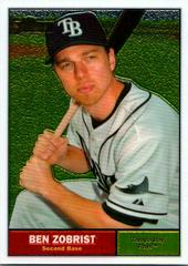 Ben Zobrist #C85 Baseball Cards 2010 Topps Heritage Chrome Prices