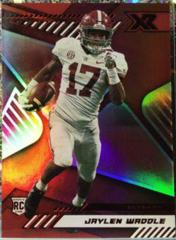 Jaylen Waddle [Red] Football Cards 2021 Panini Chronicles Draft Picks Prices