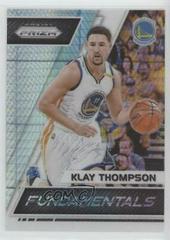 Klay Thompson [Hyper Prizm] Basketball Cards 2017 Panini Prizm Fundamentals Prices