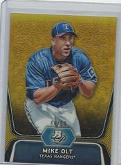 Mike Olt [Gold Refractor] #BPP30 Baseball Cards 2012 Bowman Platinum Prospects Prices