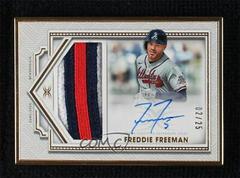 Freddie Freeman Baseball Cards 2022 Topps Definitive Framed Autograph Patch Collection Prices