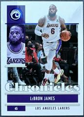 LeBron James [Blue] #4 Basketball Cards 2021 Panini Chronicles Prices