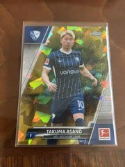 Takuma Asano [Gold] #25 Soccer Cards 2021 Topps Chrome Bundesliga Sapphire Prices