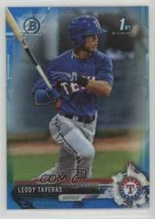 Leody Taveras [Blue Refractor] #BCP158 Baseball Cards 2017 Bowman Chrome Prospects Prices