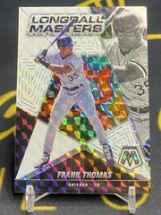 Frank Thomas [White] Baseball Cards 2022 Panini Mosaic Longball Masters Prices