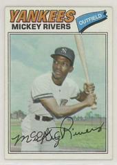 Mickey Rivers #18 Baseball Cards 1977 Burger King Yankees Prices