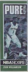 Zion Williamson [Green Ice] Basketball Cards 2021 Panini Hoops Pure Players Prices