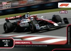 Zhou Guanyu #30 Racing Cards 2022 Topps Now Formula 1 Prices