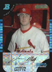 Jason Motte [Xfractor] #309 Baseball Cards 2005 Bowman Chrome Prices