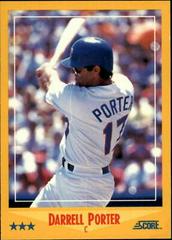 Darrell Porter #537 Baseball Cards 1988 Score Prices