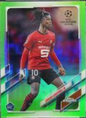 Eduardo Camavinga [Neon Green] #44 Soccer Cards 2020 Topps Chrome UEFA Champions League Prices