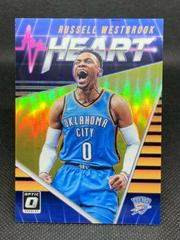 Russell Westbrook [Gold] #10 Basketball Cards 2018 Panini Donruss Optic All Heart Prices