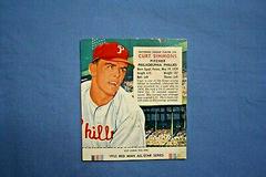 Curt Simmons Baseball Cards 1955 Red Man Tobacco Prices