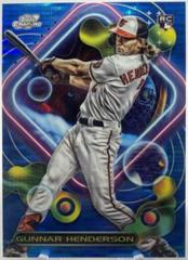 Gunnar Henderson [Blue Moon] #2 Baseball Cards 2023 Topps Cosmic Chrome Prices
