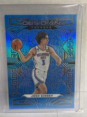 Josh Giddey [Blue Flood] #103 Basketball Cards 2022 Panini Obsidian Prices