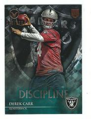 Derek Carr [Discipline] #12 Football Cards 2014 Topps Valor Prices