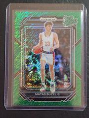 Matas Buzelis [Green Shimmer] #3 Basketball Cards 2023 Panini Prizm Draft Picks Rated Prospect Prices