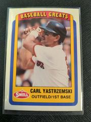 Carl Yastrzemski Baseball Cards 1990 Swell Greats Prices